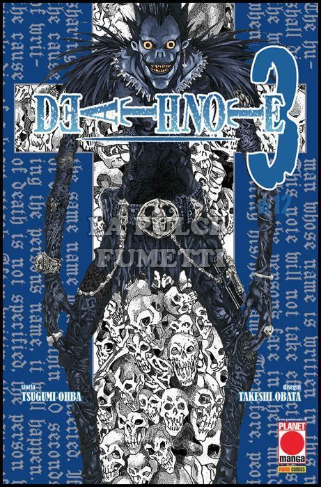 DEATH NOTE #     3 8A RISTAMPA